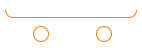 pic of a orange skateboard drawing