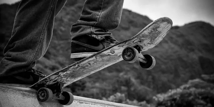 photo of a vintage deck